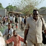 F.I.Traoré dans son village